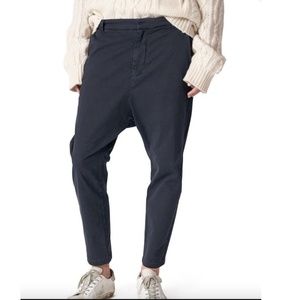 Nili Lotan Navy Paris Pants, Sz 4